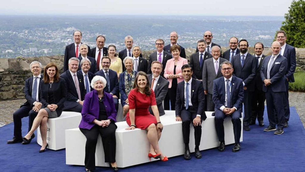 يطالب قادة التمويل في G7 بوضع تنظيم سريع وشامل للعملات المشفرة