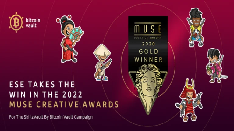 فاز SkillzVault و ESE Entertainment بالميدالية الذهبية في جوائز Muse Creative 2022