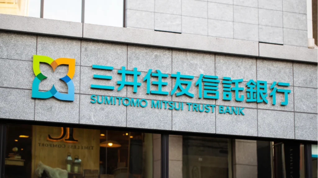 البنك الياباني الرئيسي سوميتومو ميتسوي تراست يطلق أعمال الحفظ الخاصة بالعملات المشفرة