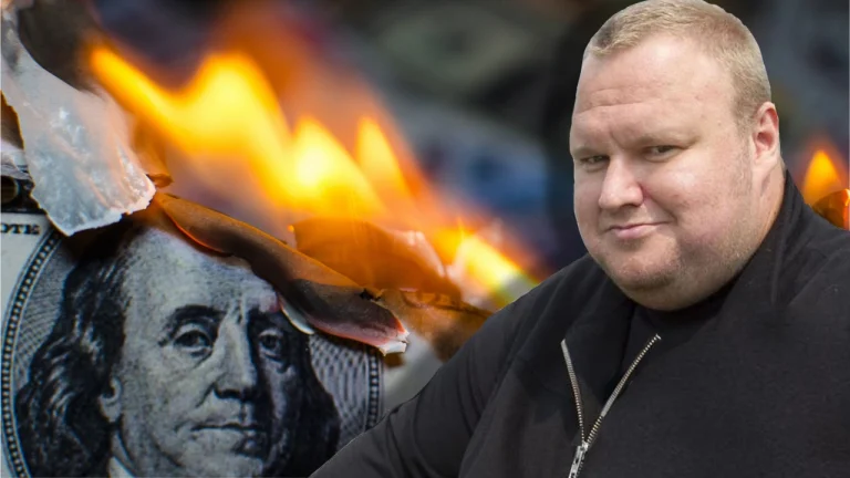 Kim Dotcom يقول الولايات المتحدة تتجاوز الإفلاس