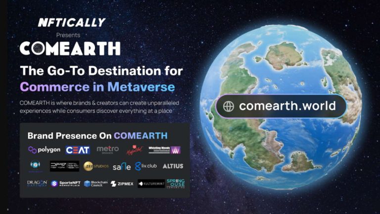 تعلن NFTICALLY عن COMEARTH ، النظام البيئي الرائد للتجارة الإلكترونية ميتافيرس