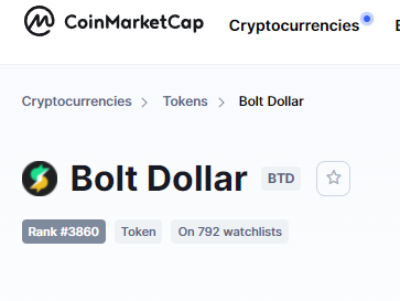 BTS / Bolt Share
