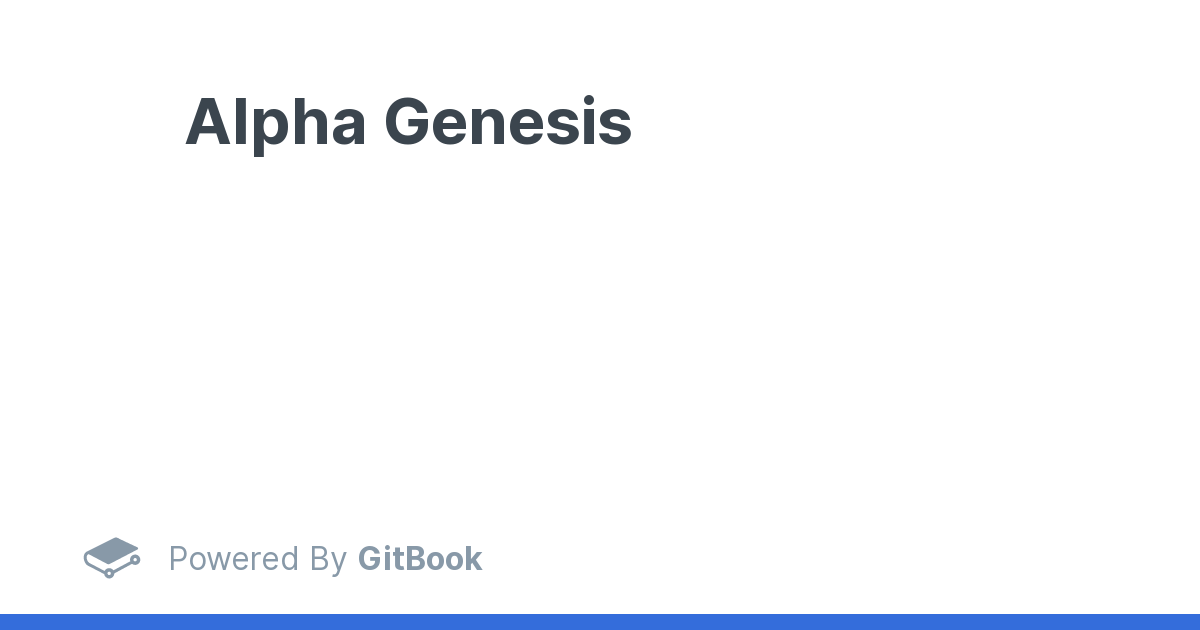 AGEN / Alpha Genesis