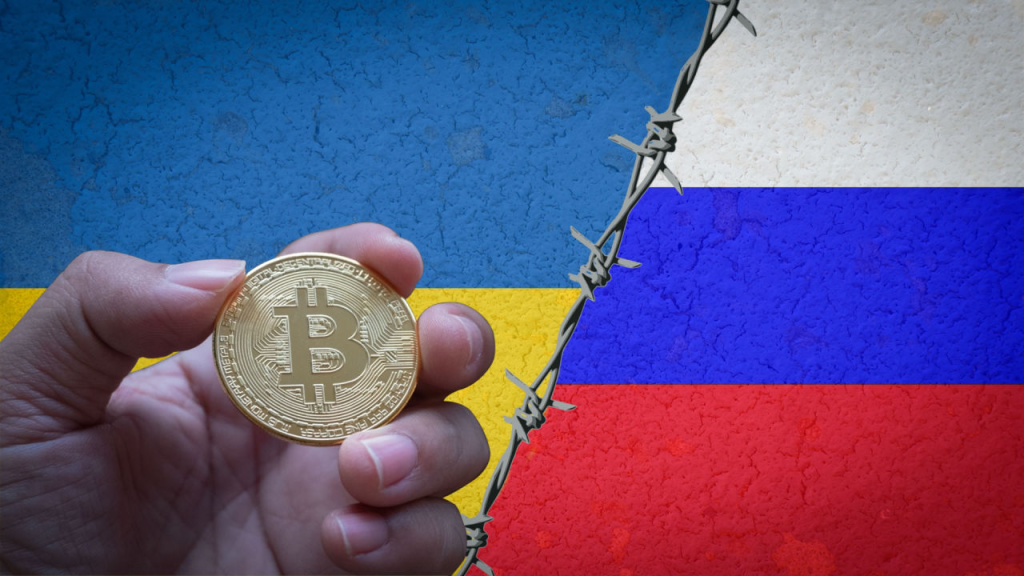 حظر عمليات تبادل العملات المشفرة الروسية في أوكرانيا