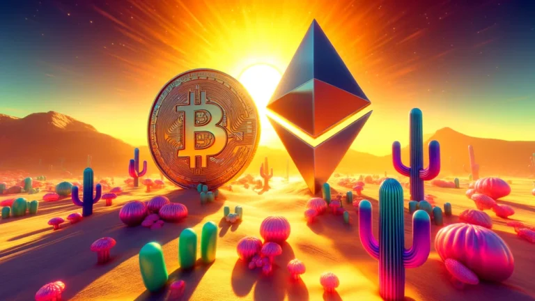تباين أداء بين بيتكوين وإيثيريوم